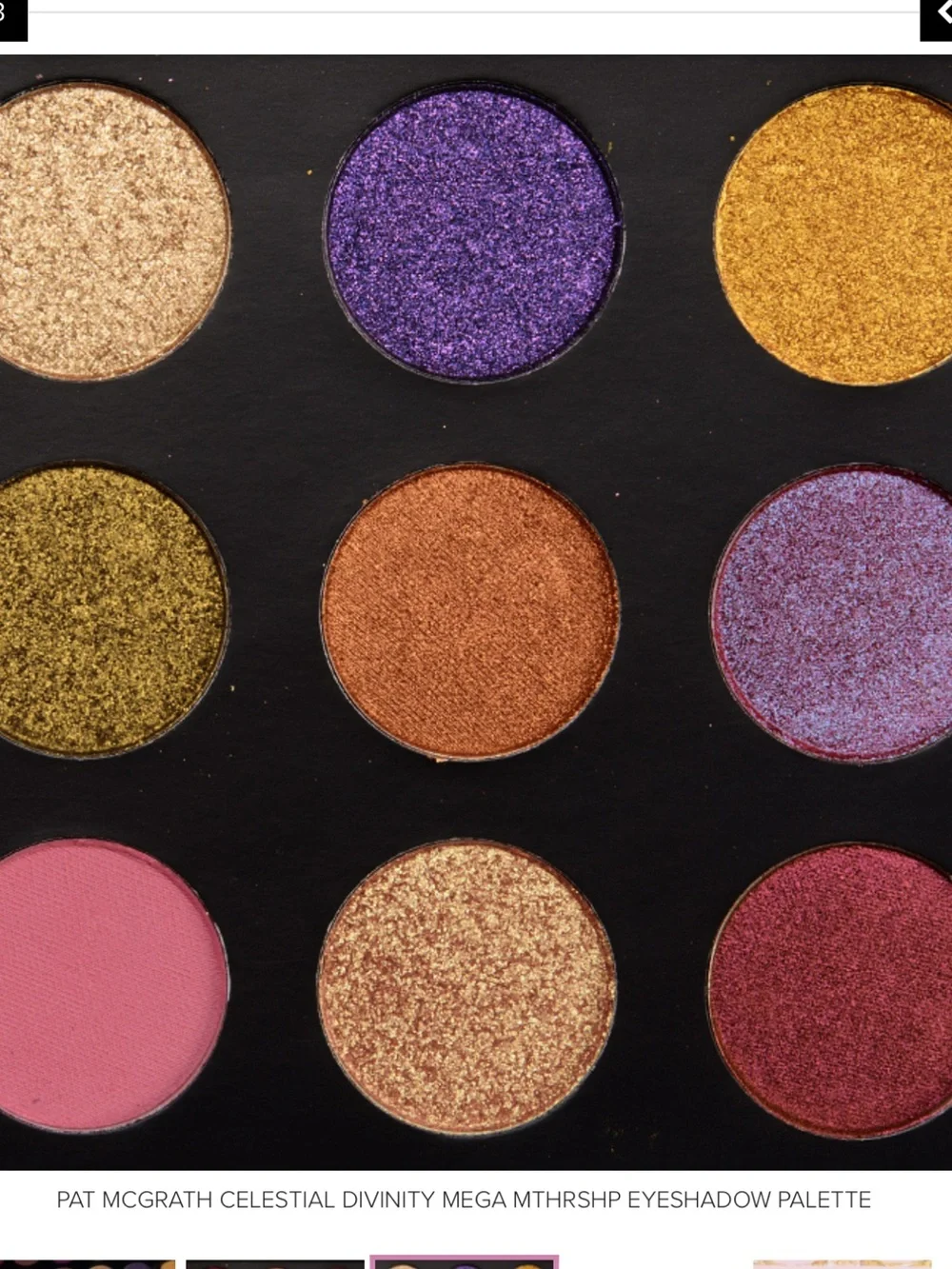 Pat McGrath MS Mega Celestial Divinity Palette - BNIB, Limited Edition & Rare